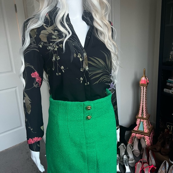 Zara tweed skirt size xs - Picture 4 of 6